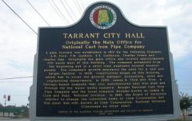 Tarrant Historic Marker