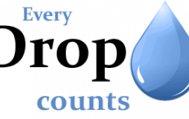 Every drop counts