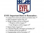 Football dates