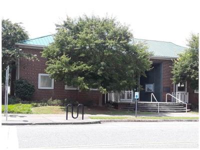 Front of the Tarrant Public Library